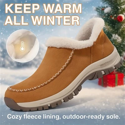 Botas de nieve forradas de piel